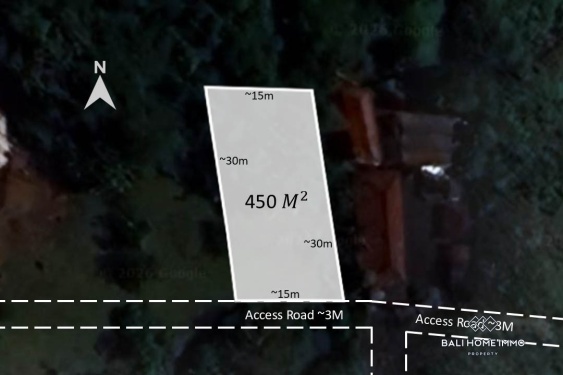 Image 1 from Tanah dengan Zona Perumahan Dijual dengan Status Hak Sewa di Ungasan