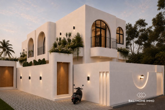 Villa de 2 chambres avec vue sur les rizières, à vendre sur plan à Cemagi