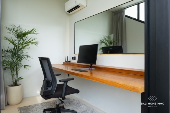 Image 12 from Villa 1 Kamar berpemandangan Sawah untuk Disewakan Tahunan di Bali Canggu Babakan