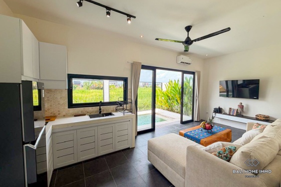 Image 5 from Ricefield View 2 Bedroom Villa for Sale Leasehold in Bali Tanah Lot North Side