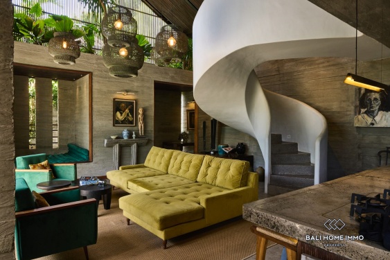 Image 2 from VILLA MODERN 3 KAMAR DENGAN VIEW SAWAH DISEWAKAN DI BALI PERERENAN