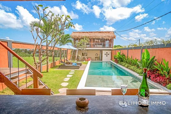 Image 2 from Ricefield View 3 Bedroom Villa for Rental in Bali Kerobokan