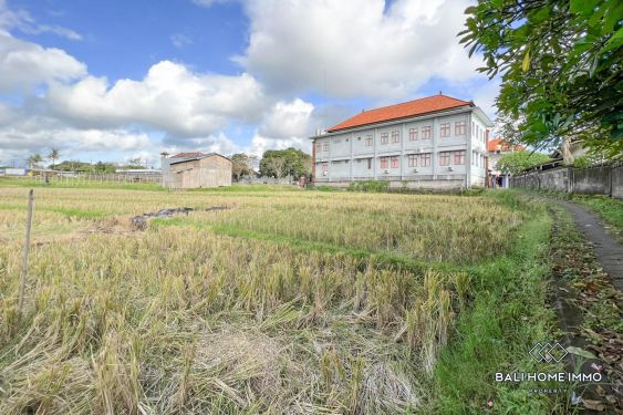 Image 2 from Vue sur le champ de riz Terrain à vendre avec bail à Bali Pererenan