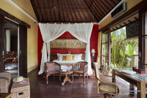 Image 12 from Vila Keluarga 4 Kamar dengan pemandangan sawah dijual hak milik di Bali Ubud