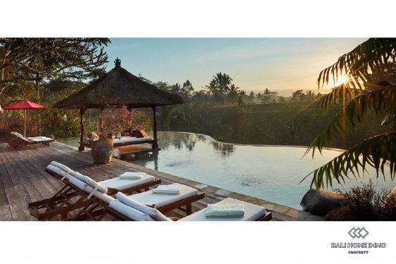 Image 17 from Vila Keluarga 4 Kamar dengan pemandangan sawah dijual hak milik di Bali Ubud