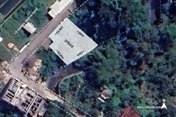 Image 1 from Riverside 2.75 Terrains à vendre à Umalas