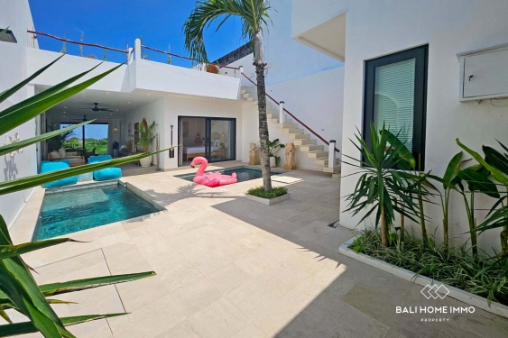 Villa 2 Chambres Vue Rizières à Vendre en Bail à Tumbak Bayuh
