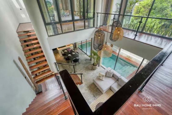 Image 7 from Villa de 4 chambres avec vue sur le toit, à vendre en bail emphytéotique à Umalas, Bali