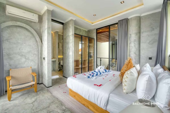 Image 9 from Villa de 4 chambres avec vue sur le toit, à vendre en bail emphytéotique à Umalas, Bali