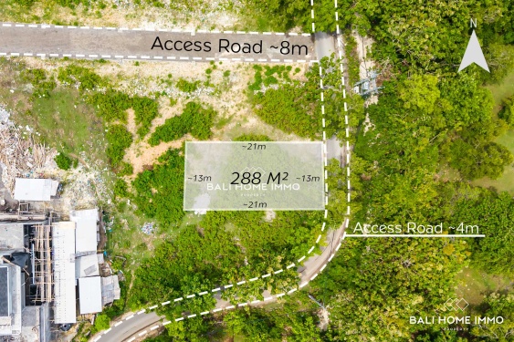 Small Plot Commercial Land for Sale Freehold in Bingin