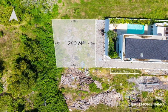 Image 1 from Small Plot Land for Sale Leasehold with Ocean View in Padang Padang