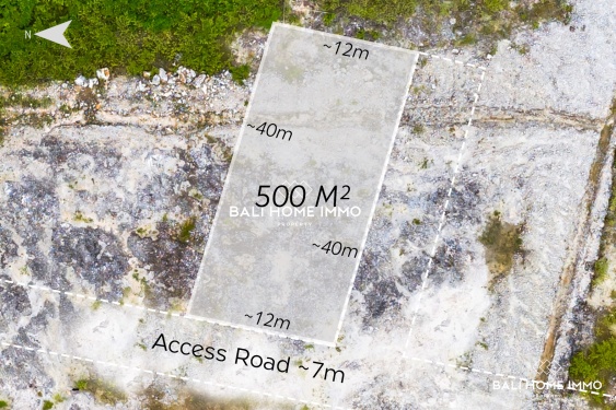 Image 1 from Tanah Kavling Kecil untuk Perumahan Dijual di Ungasan