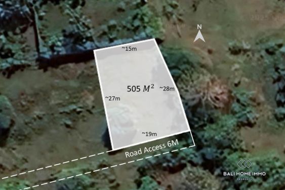 Image 1 from Small Plot Residential Land for Sale Leasehold in Pandawa with Ocean View
