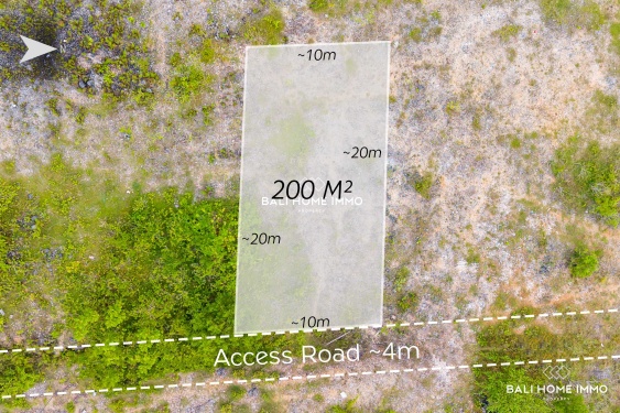 Image 1 from Tanah Kavling Kecil untuk Perumahan Dijual dengan dan Pemandangan Laut di Ungasan