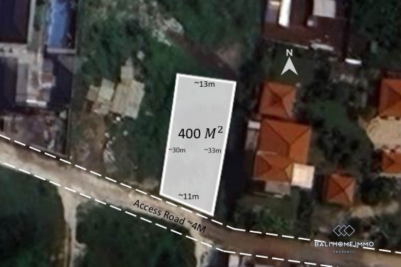 Image 1 from Small Plot Residential Zoning Land for Sale Freehold in Ungasan