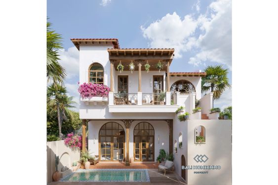 Image 1 from Vila 1 Kamar Tidur Bergaya Spanyol Dijual Dekat Pantai Bingin