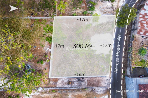 Street Front Land for Sale Leasehold in Ungasan