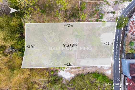 Street Front Land for Sale Leasehold in Ungasan