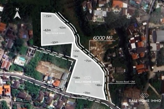 Image 1 from Street-front Land for Sale Leasehold in Ungasan