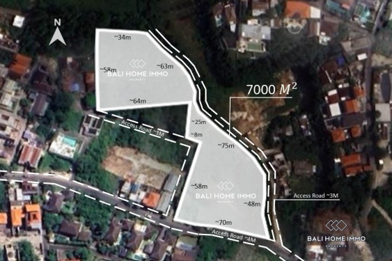 Image 1 from Street-front Land for Sale Leasehold in Ungasan