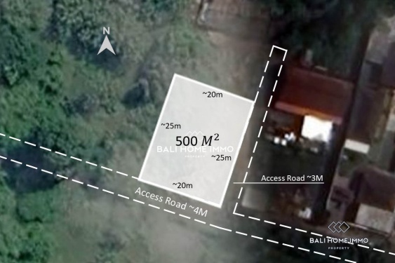 Street-Front Residential Land for Sale Leasehold in Ungasan