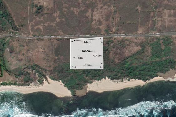 Image 1 from Beach Front Land for Sale Freehold in Sumbawa Barat