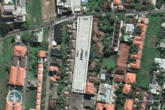 Image 1 from Streetfront Land for Sale Freehold in Bali Petitenget