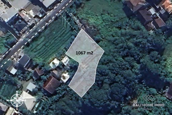Image 1 from Streetfront Land for Sale in Canggu Residential Side