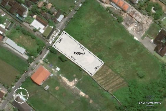 Image 1 from Streetfront Land for Sale Leasehold in Bali Pererenan