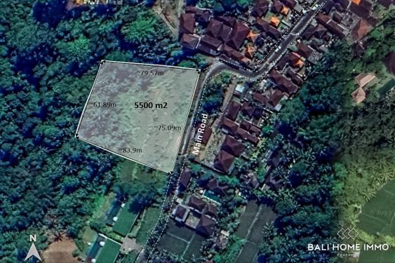 Image 1 from Streetfront Land for Sale Leasehold in Bali Ubud