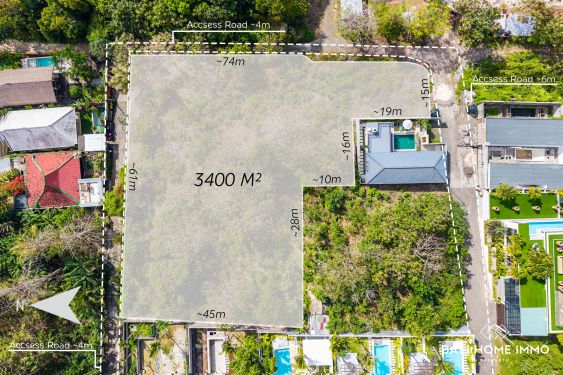 Image 1 from STUNING LAND FOR SALE LEASEHOLD WITH OCEAN VIEW IN UNGASAN