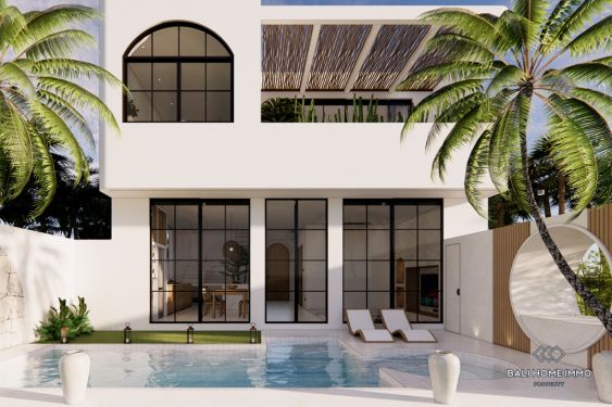 Image 1 from Hors plan superbe villa de 2 chambres à coucher à vendre en leasing à Bali Canggu Côté résidentiel