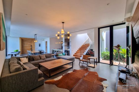 Image 6 from Stunning 3 Bedroom Villa with Mezzanine for Rent in Bali near Cemagi Beach