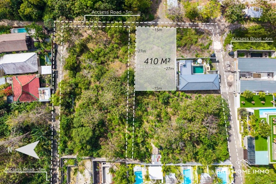 Image 1 from Magnifique terrain en bail emphytéotique à vendre avec vue sur l'océan à Ungasan