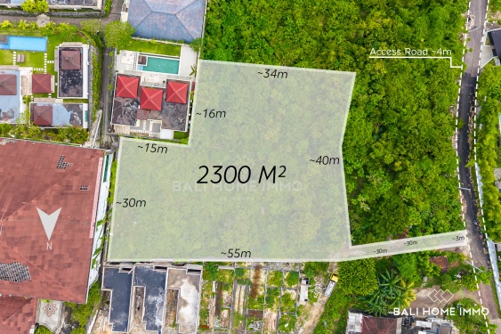 Image 1 from Stunning Ocean View Land for Sale Freehold in Ungasan