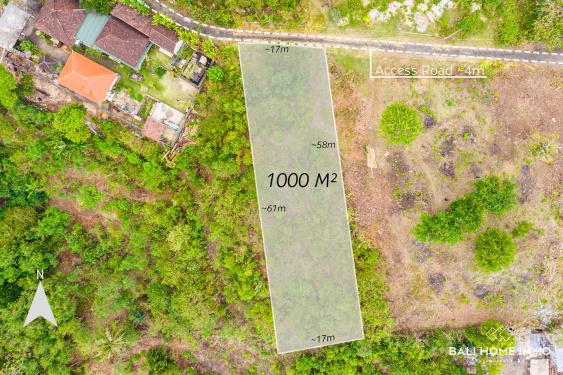 Image 1 from Superbe terrain résidentiel à vendre en location avec vue imprenable sur l'océan à Uluwatu