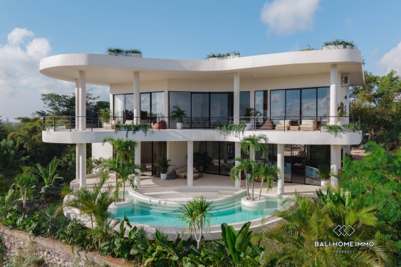 VILLA MEWAH DENGAN PEMANDANGAN LAUT, 4 KAMAR UNTUK DISEWA TAHUNAN DI BALI - ULUWATU