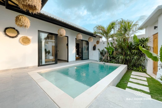 Villa Bergaya 2 Kamar berkolam Renang Pribadi untuk Disewakan di Kerobokan