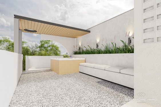 Image 18 from Vila Bergaya 2 Kamar Tidur dengan Pemandangan Laut dari Atap Dijual di Ungasan