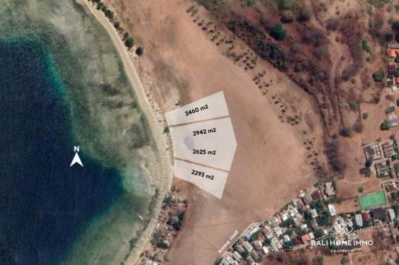 Tourism Zone Plot Land for Freehold Sale in Gili Gede