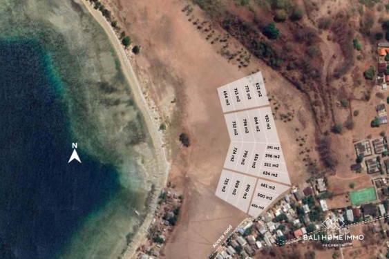 Tourism Zone Plot Land for Freehold Sale in Gili Gede