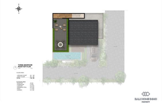 Image 2 from Touristic 3 Bedroom Residence for Sale Freehold in Bali Petitenget