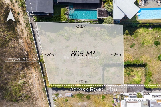 Touristic Land for Sale Freehold and Leasehold with Unobstructed Panoramic Ocean View in Uluwatu