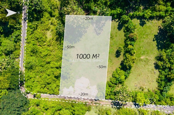 Image 1 from Terrain touristique à vendre en pleine propriété avec vue sur l'océan à Pandawa