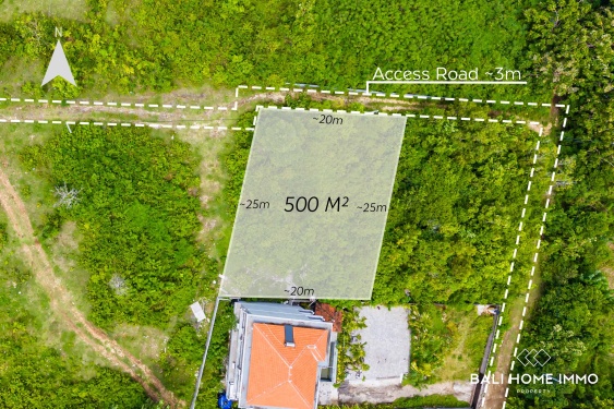 Image 1 from Dijual Tanah Wisata Hak Milik dengan Pemandangan Laut di Ungasan