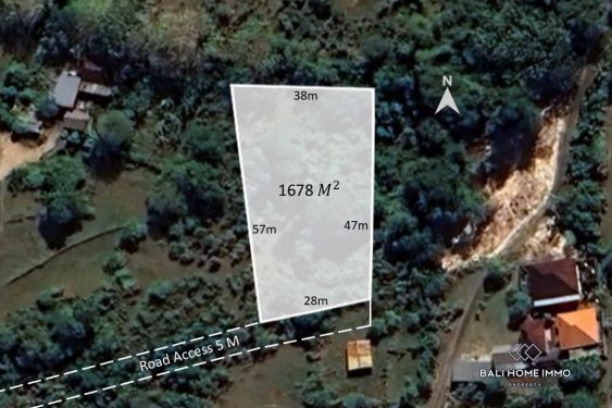 Image 1 from TOURISTIC LAND FOR SALE LEASEHOLD WITH OCEAN VIEW IN PANDAWA