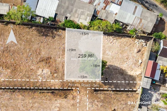 Touristic Land for Sale Leasehold with Ocean View in Ungasan