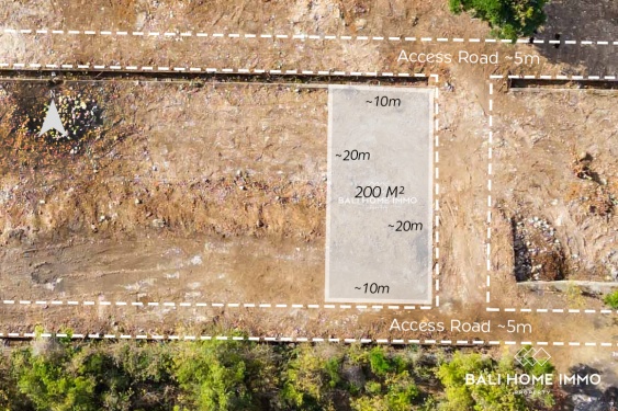 Touristic Land for Sale Leasehold with Ocean View in Ungasan