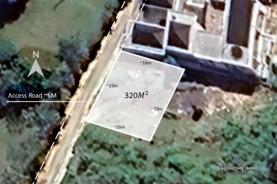 Image 1 from Rare Small Plot Touristic Zoning Land for Sale Freehold and Leasehold in Bingin