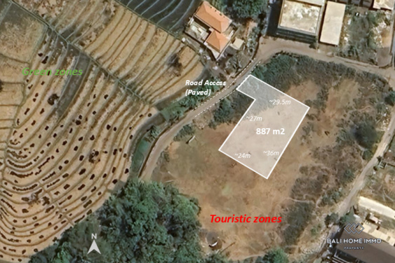 Image 1 from Touristic Zoning Land for sale in Bali Pererenan